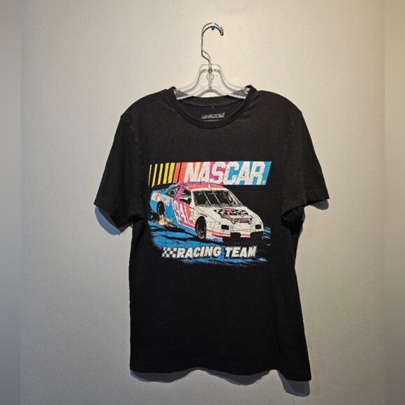 Nascar Racing Team Black Graphic T-Shirt | Size Medium - Picture 1 of 5